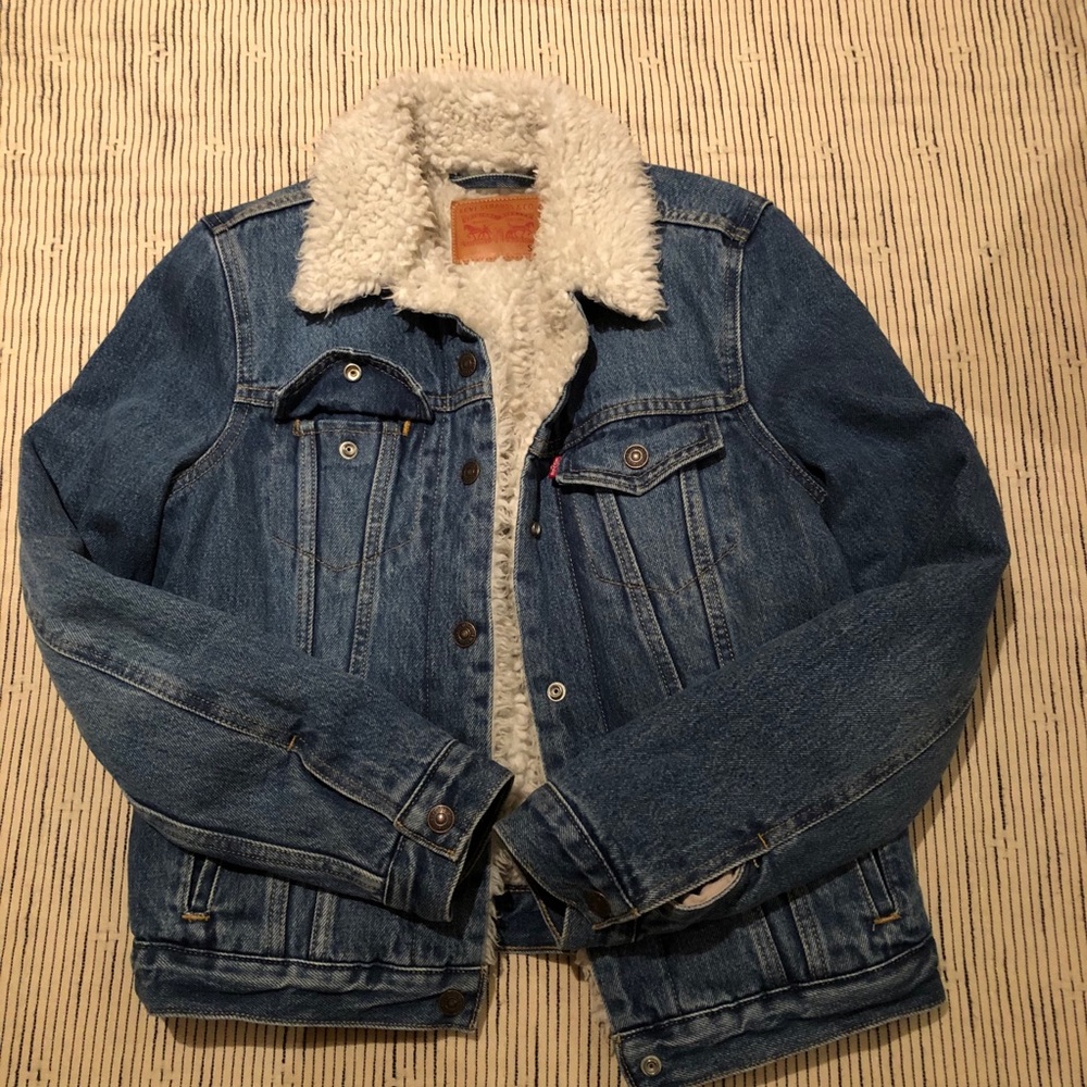 Levi’s Sherpa Denim Jacket